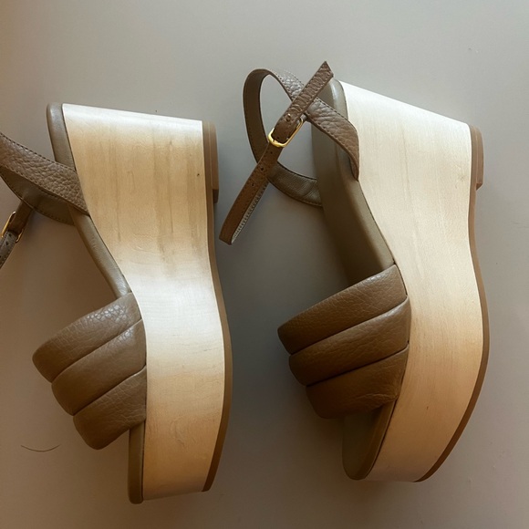 Beatrice Valenzuela Wedges (Sand color) - Picture 4 of 7